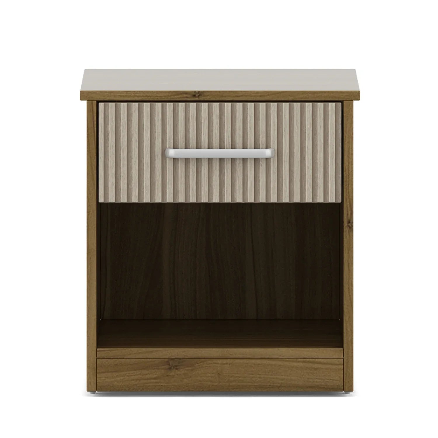 Diago Night Stand In Natural Teak Color - HomeTown