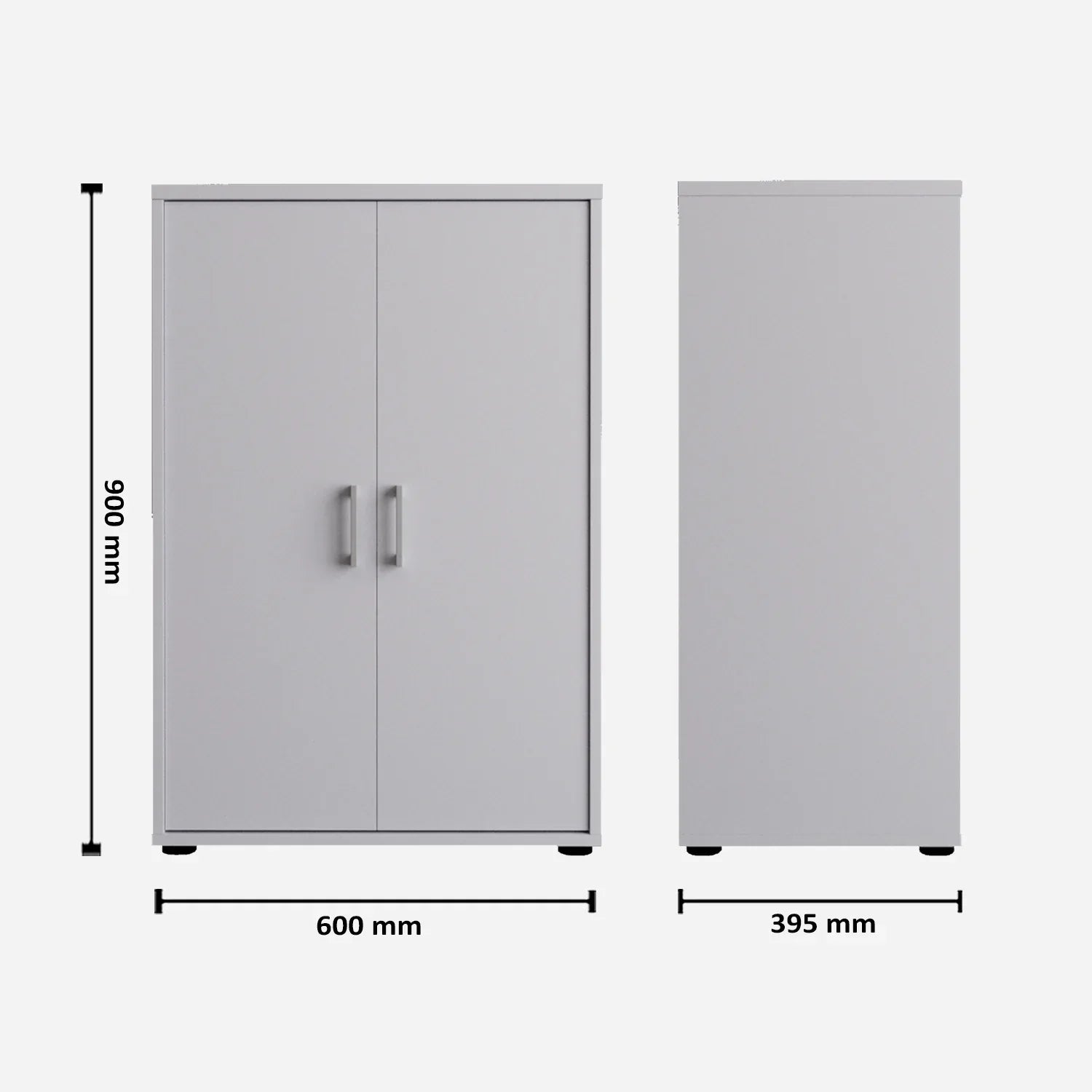 Henley Engineered Wood Multipurpose Cabinet in White Colour - HomeTown