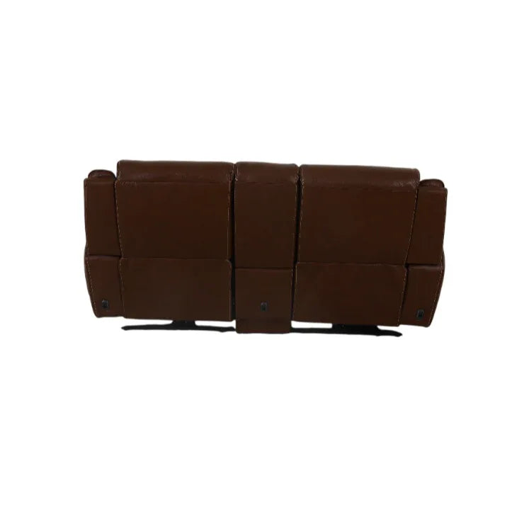 Nuvia Half Leather Electric Recliner - HomeTown