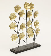 Vedas Liana Flower Metal Table Décor - Floral Home Decor Showpiece