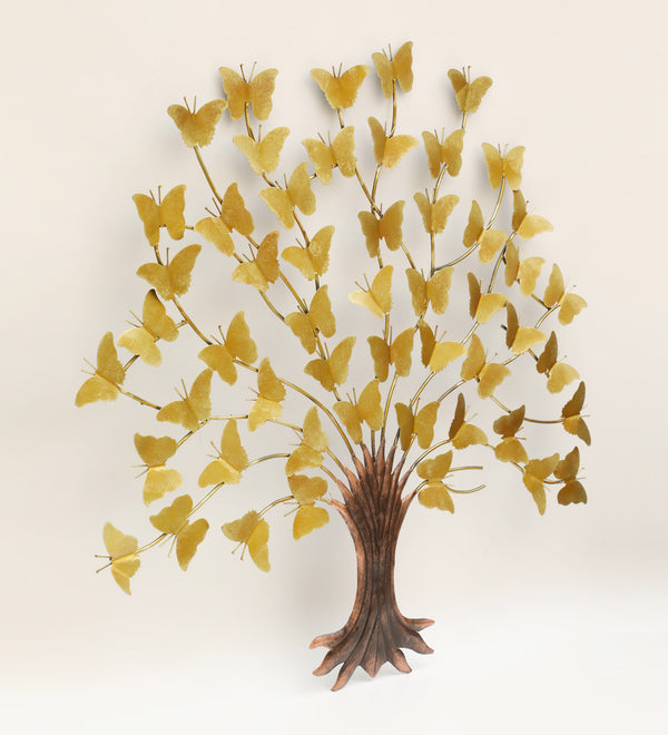 Vedas W Anya Tree Butterfly Wall Decor dimensions