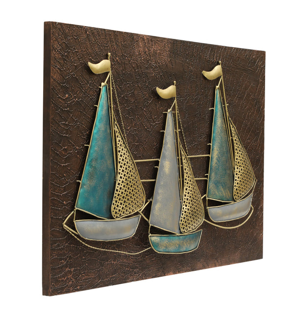Vedas W Perry Boat On Board Wall Decor dimensions