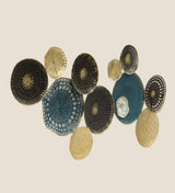 Vedas W Yuka Round Abstract Wall Decor