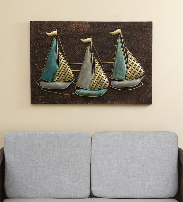 Vedas W-Perry Boat On Board Wall Decor dimensions
