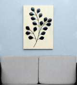 Vedas W Penny Leaf Wall Decor On Board