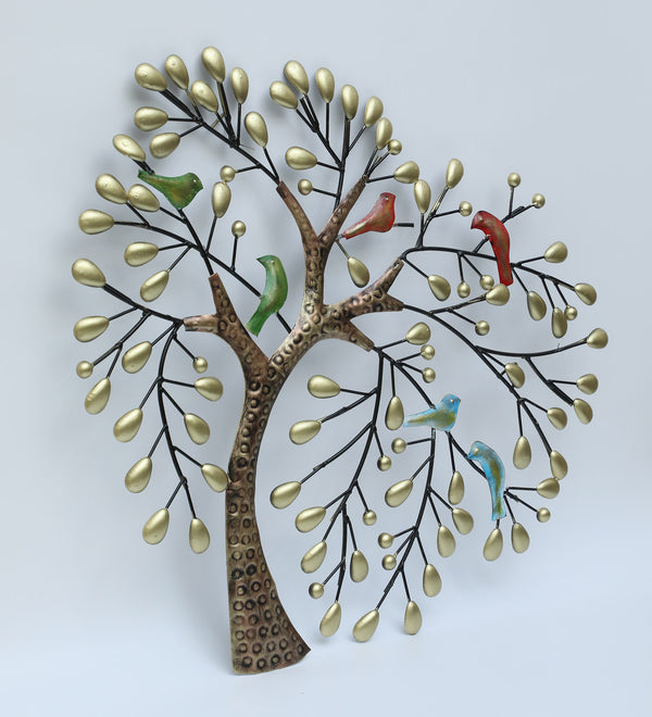 Vedas W- LARA BIRD TREE WALL DeCOR dimensions