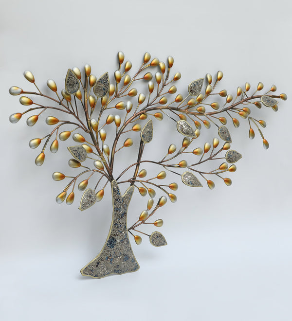 Vedas W Elisa Wave Tree Wall Decor dimensions