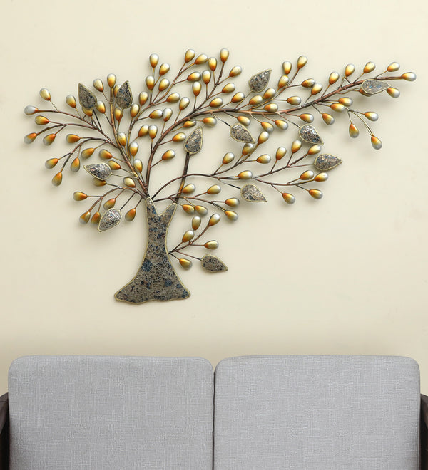 Vedas W- ELISA WAVE TREE WALL DeCOR dimensions