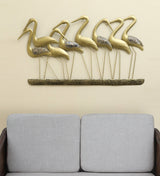 Vedas W French Flamingo Family Wall Decor