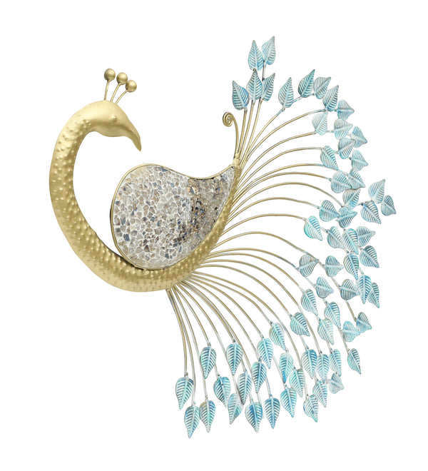 Vedas W Nihaal Peacock Wall Decor dimensions