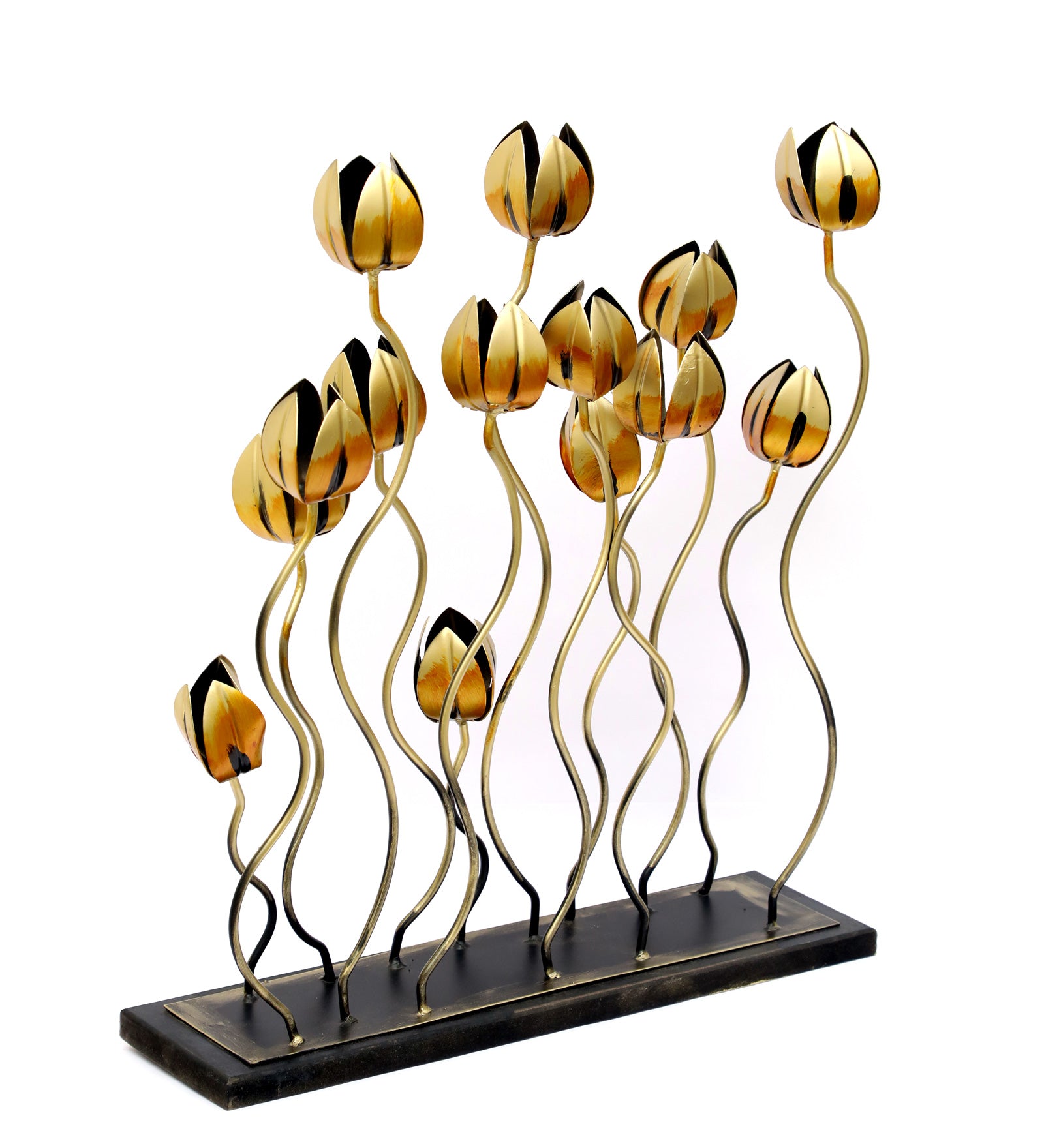 Vedas Abstract 6 Metal Table Décor - Modern Home Decor Showpiece