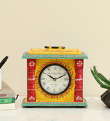 Vedas Kyoto Hand Painted Silent Non Ticking Small Clock