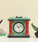 Vedas Aki Hand Painted Silent Non Ticking Small Clock