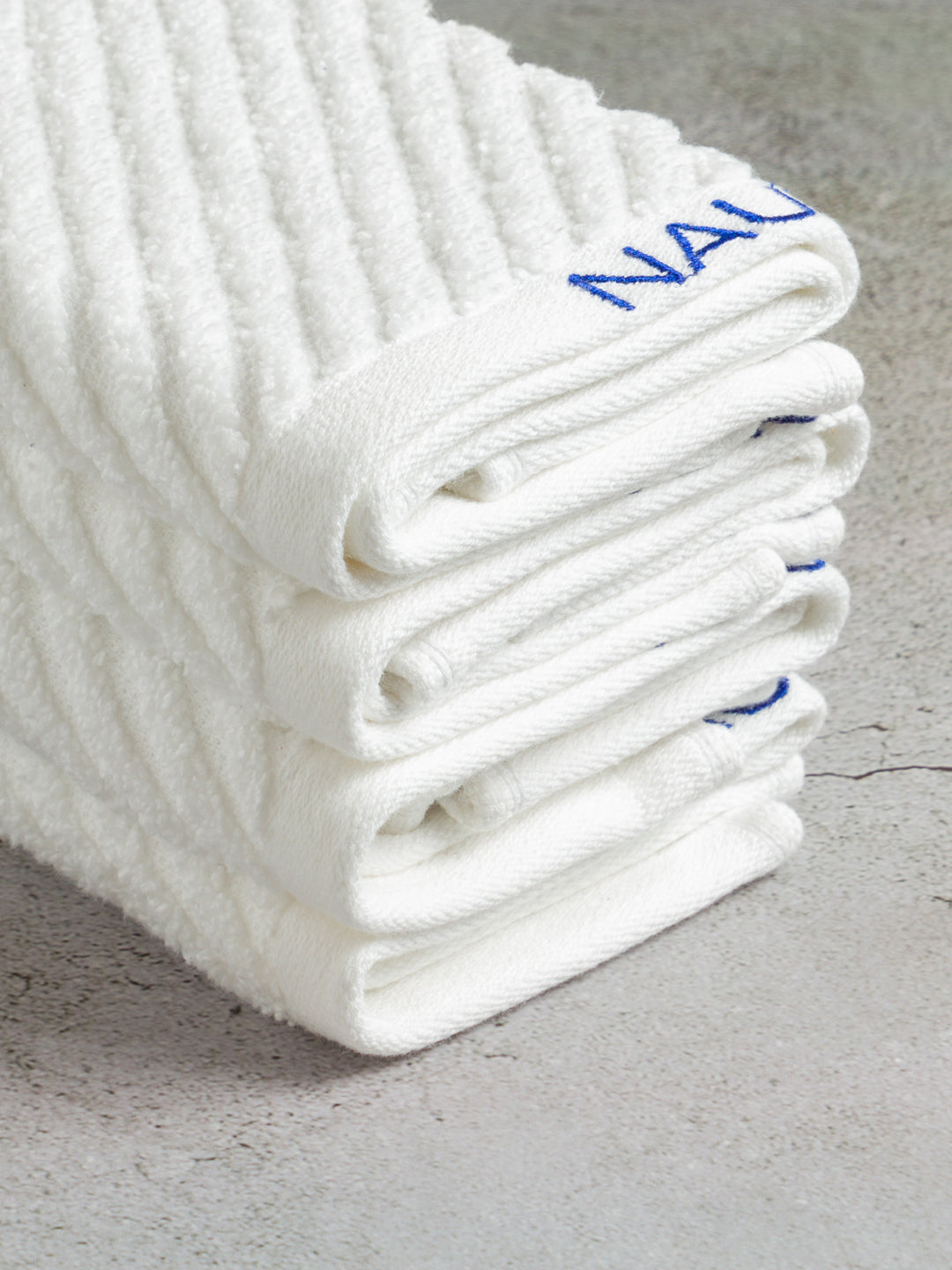 Cross View Soft Sis-Bath Linen Fabric White