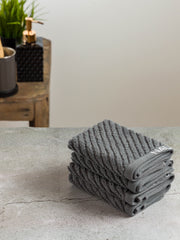 Cross View Sis-Bath Linen Steel Grey