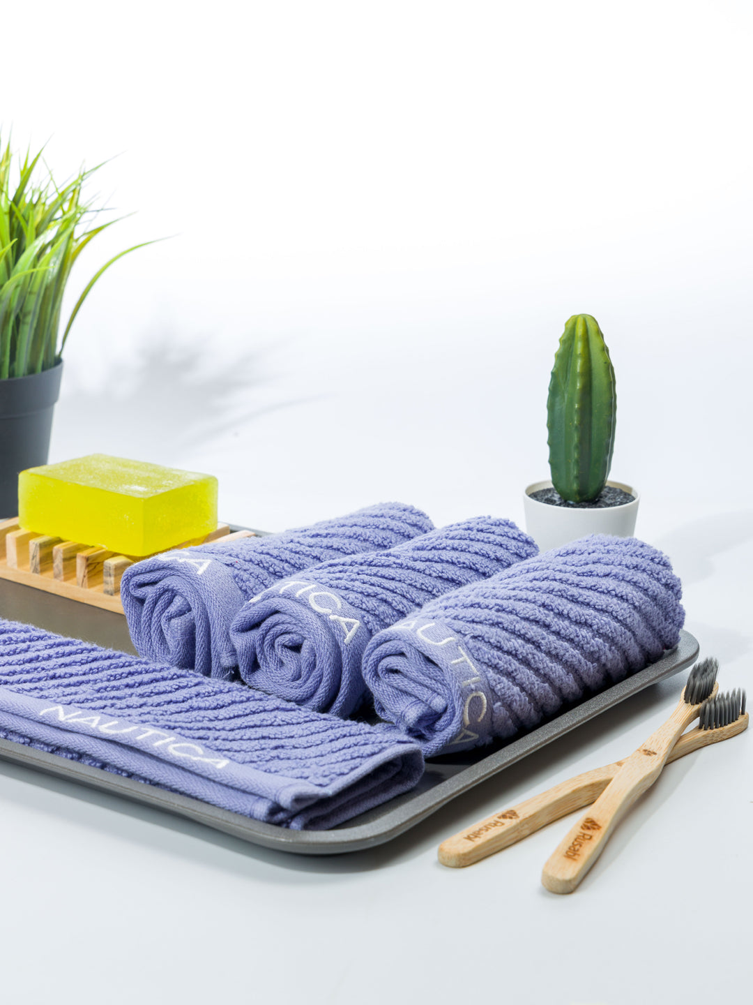 Cross View Bath Linen Grapemist