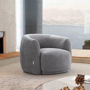 Miami 1 seater Chair in Grey Colour - HomeTown