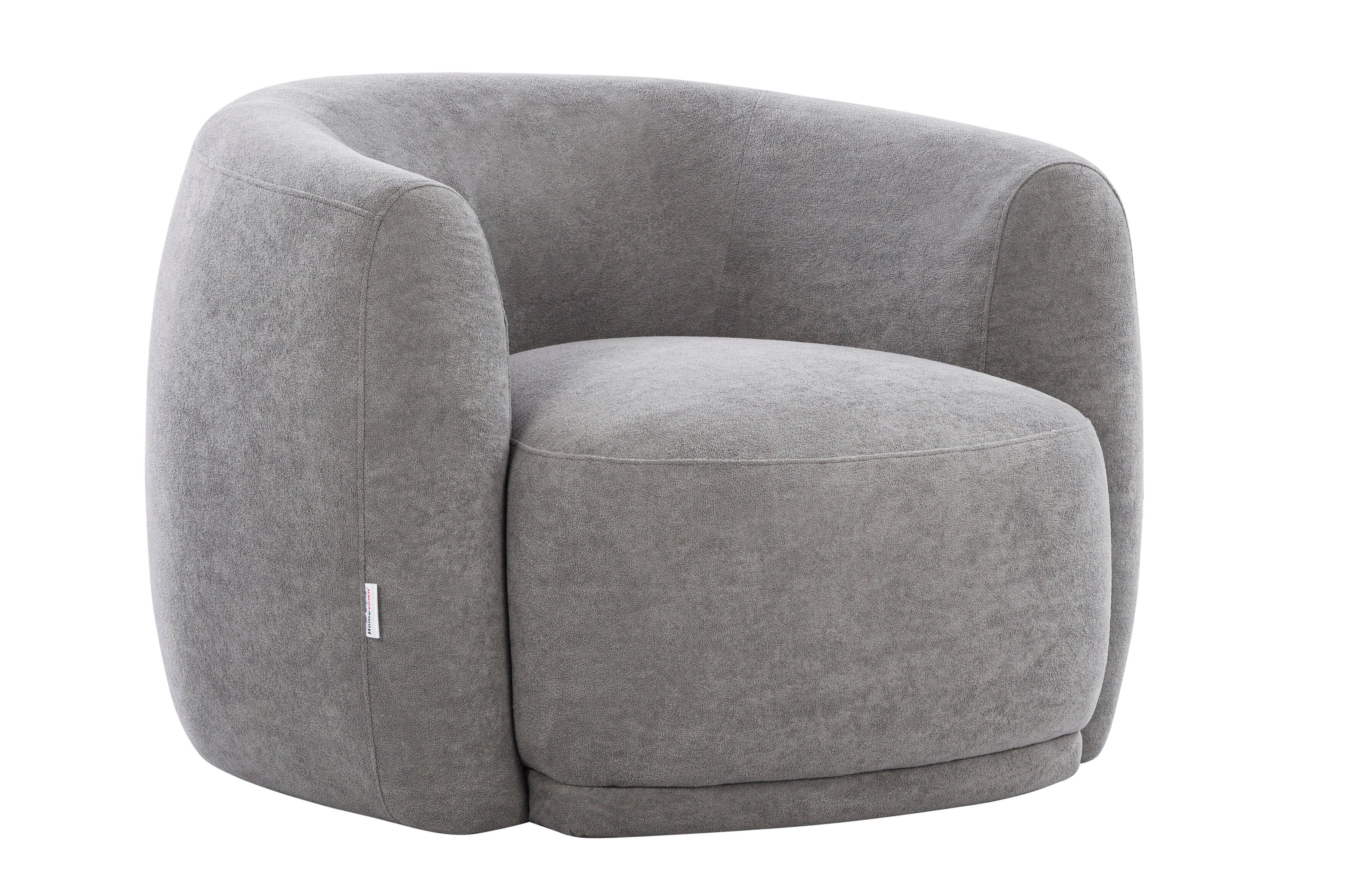 Miami 1 seater Chair in Grey Colour - HomeTown