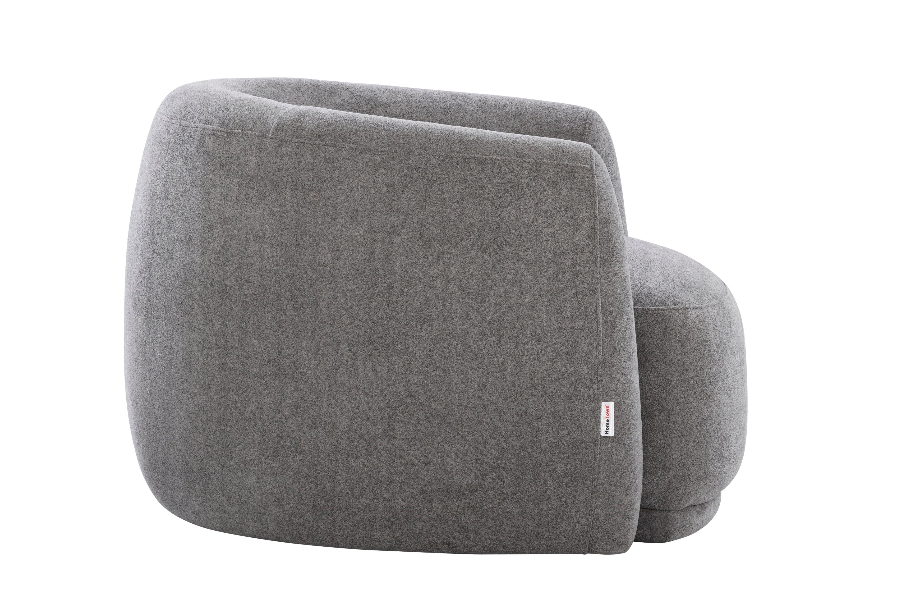 Miami 1 seater Chair in Grey Colour - HomeTown