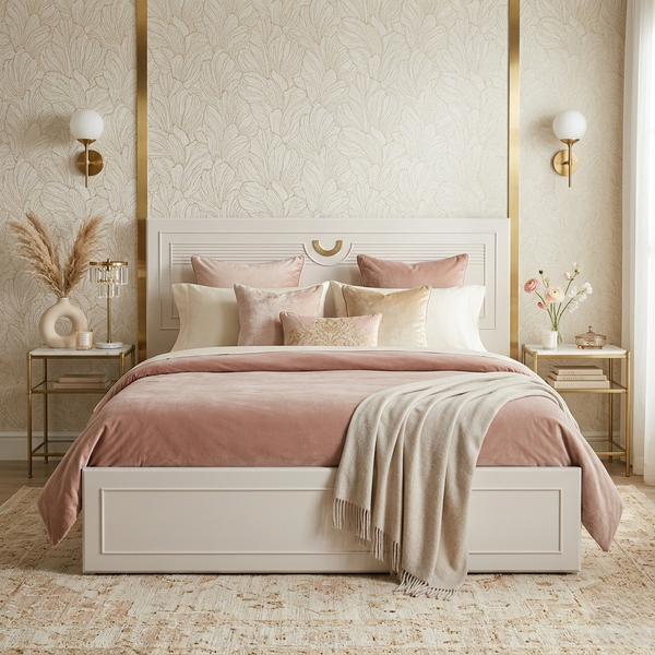Aurora Queen Bed with Full Hydraulic Storage Pumicgrey dimensions