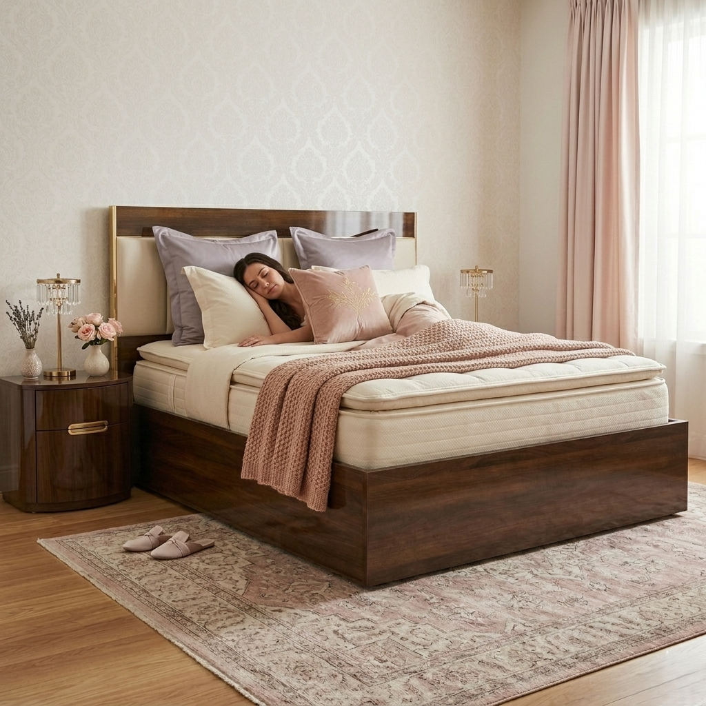 Nova Queen Bed Hydraulic storage