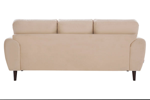 Riga Fabric 3 Seater Sofa in Beige Colour dimensions