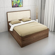 Saville King Size Bed with Box Storage in Dark Vogue Colour - HomeTown