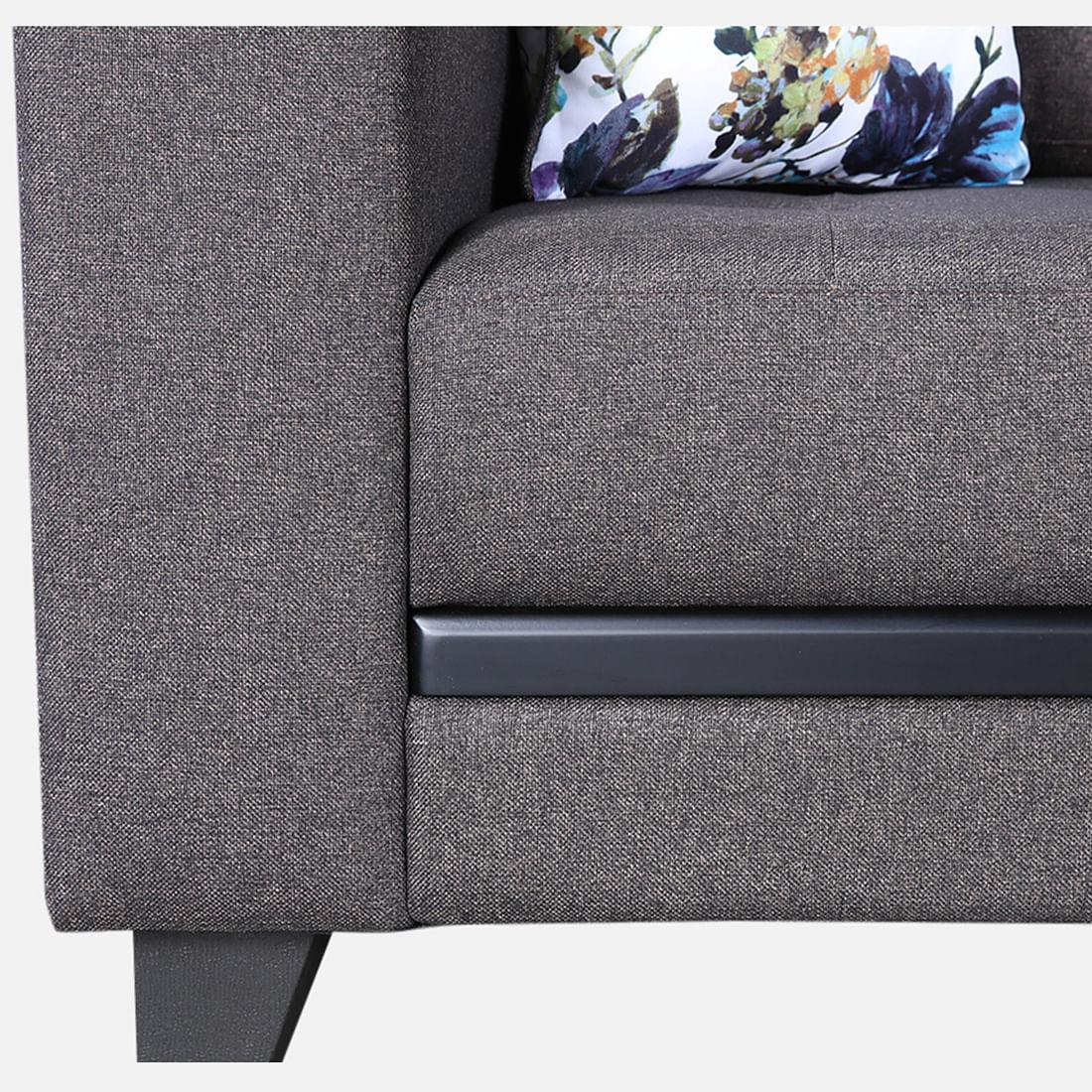 Garcia Fabric 3 Seater Sofa With Left Hand Side Lounger - HomeTown