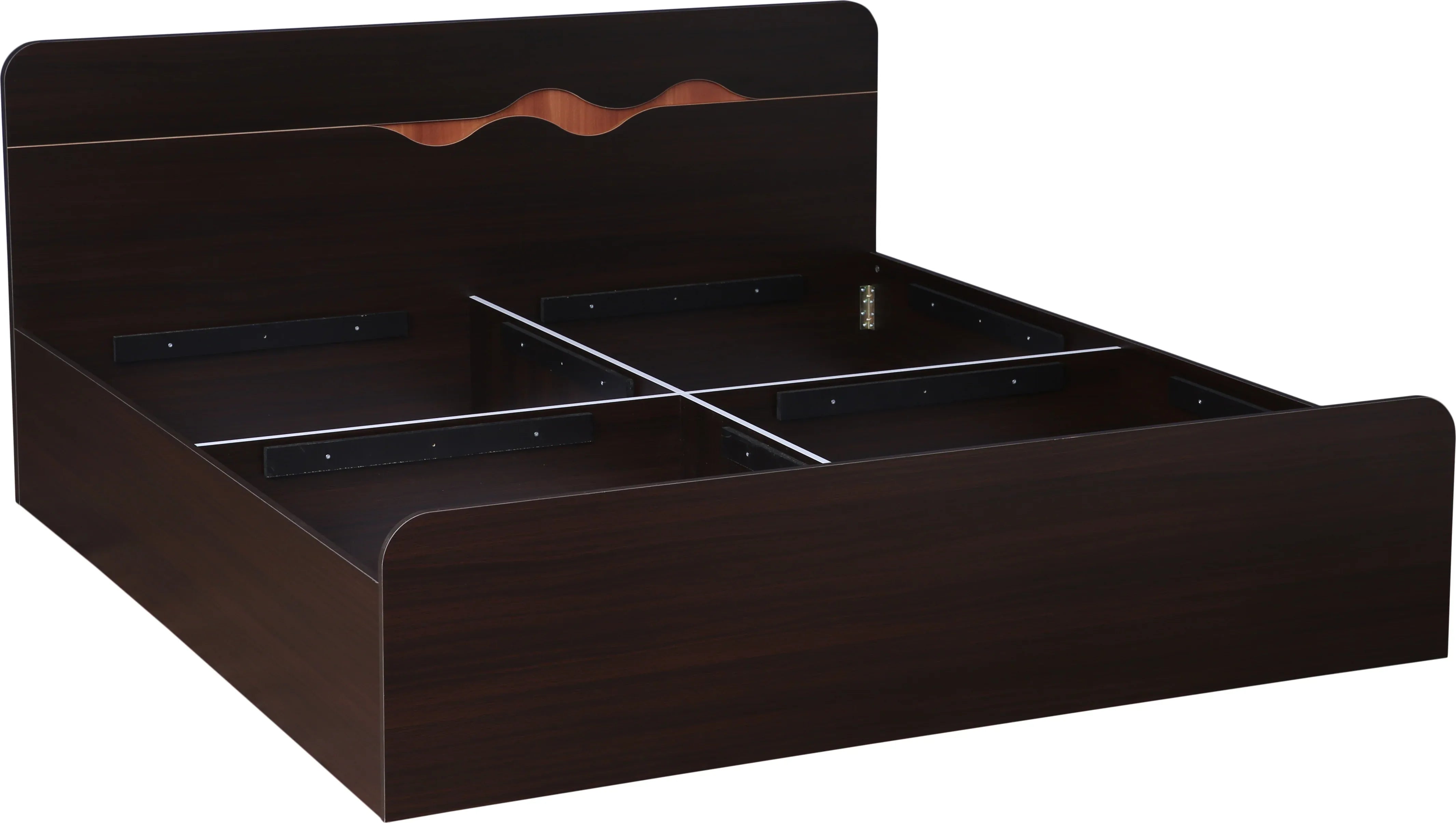 Swirl Queen Bed With Box Storage - HomeTown