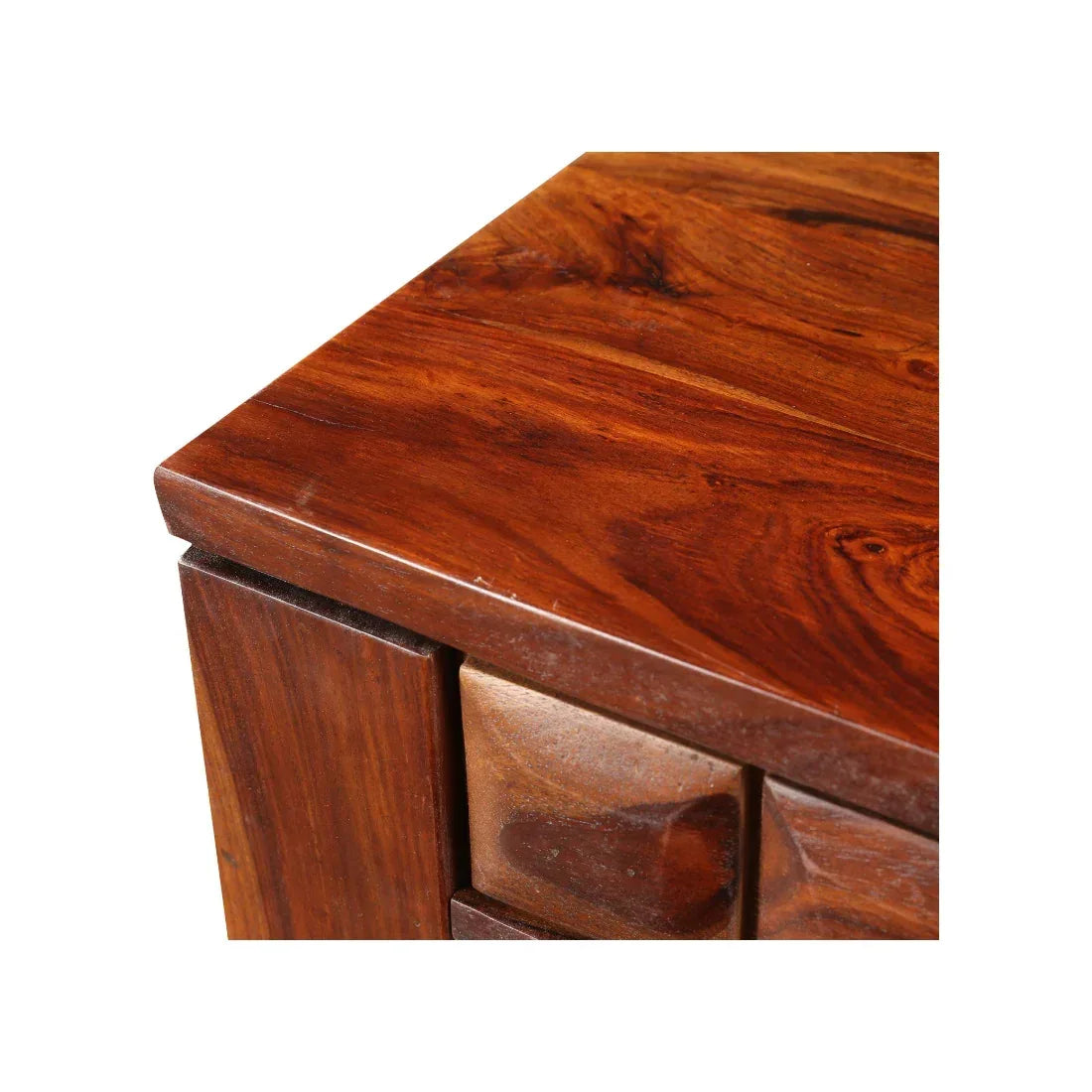 Woodrow Sheesham Wood(Rosewood) Dining Set in Honey Colour - HomeTown