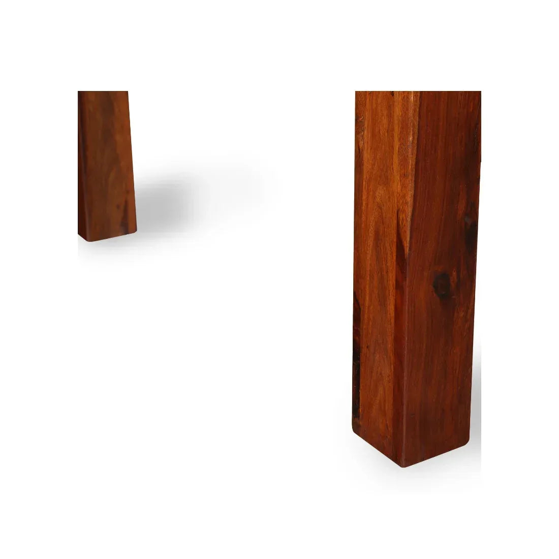 Woodrow Sheesham Wood(Rosewood) Dining Set in Honey Colour - HomeTown