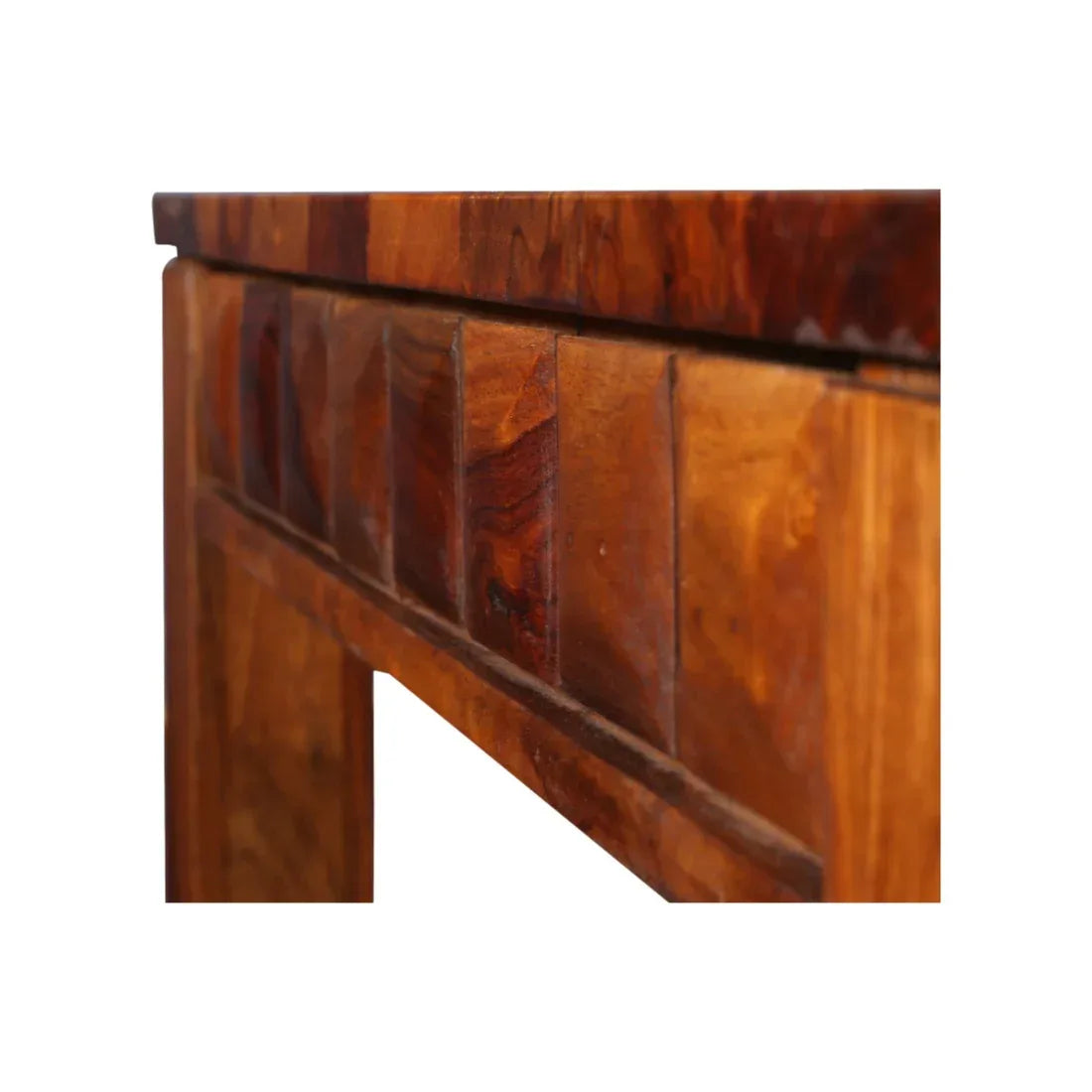 Woodrow Sheesham Wood(Rosewood) Dining Set in Honey Colour - HomeTown