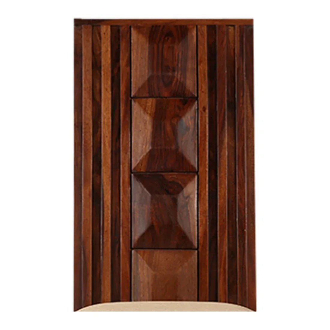 Woodrow Sheesham Wood(Rosewood) Dining Set in Honey Colour - HomeTown