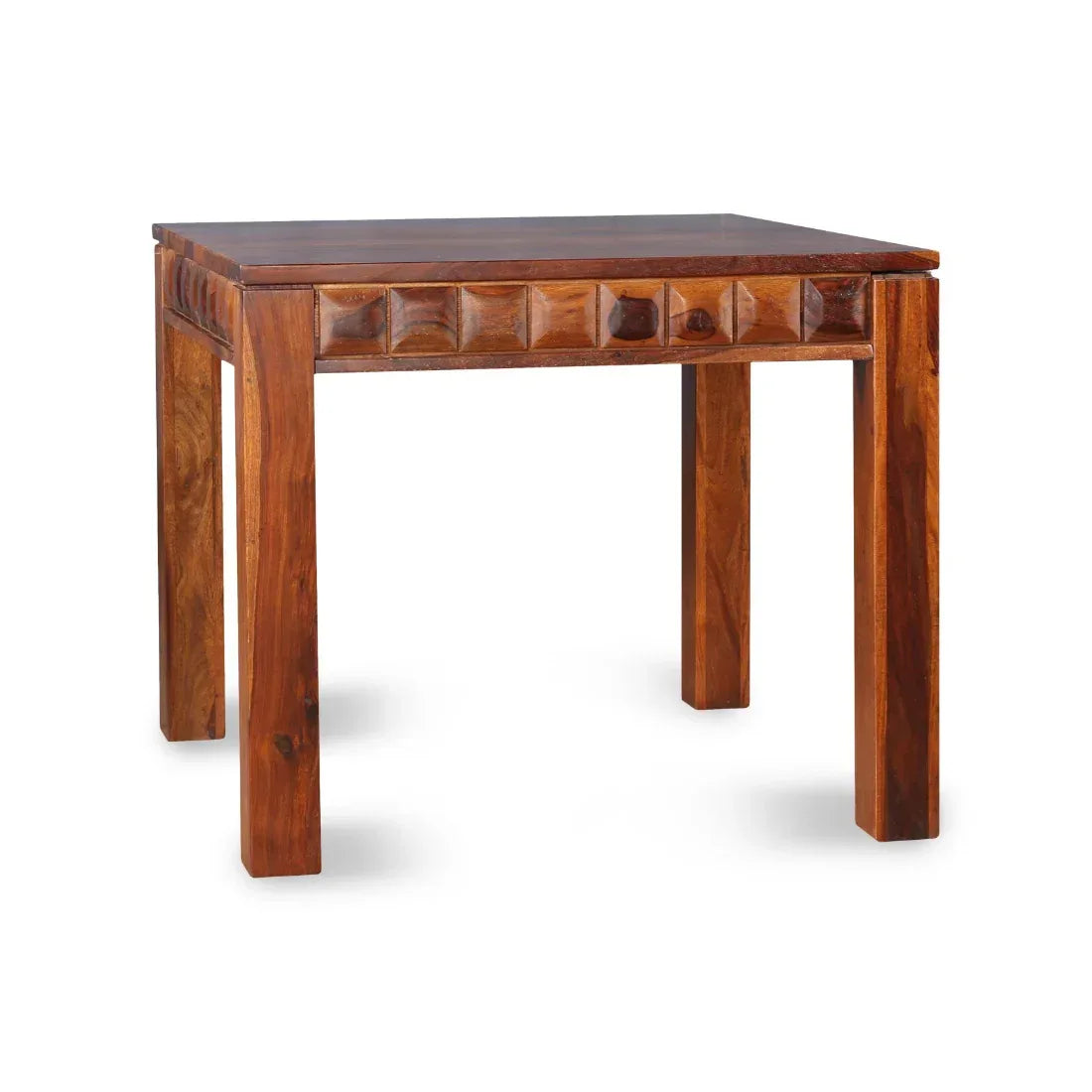 Woodrow Sheesham Wood(Rosewood) Dining Set in Honey Colour - HomeTown