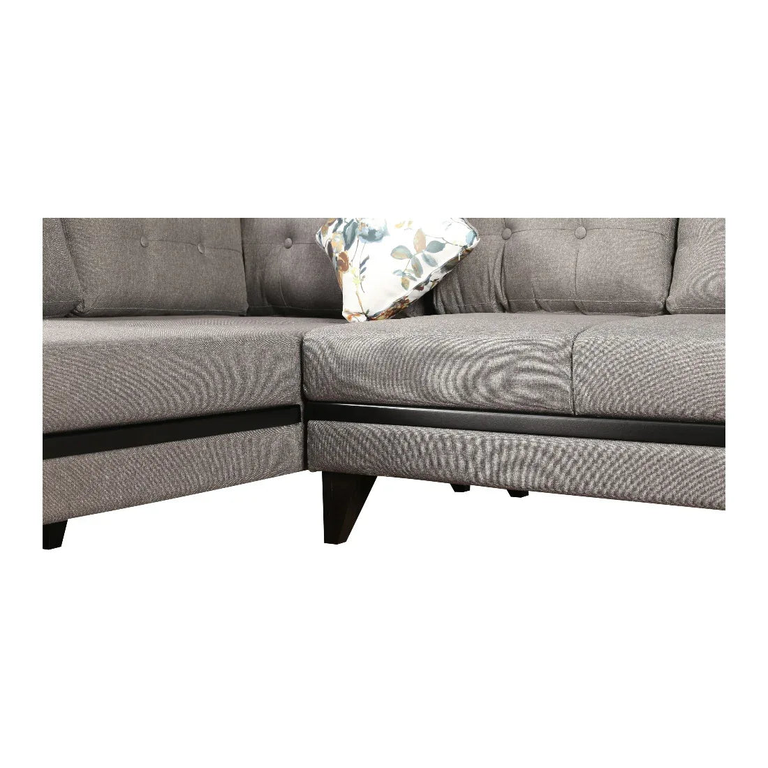Garcia Fabric 5 Seater Sofa with Right Hand Side Lounger - HomeTown