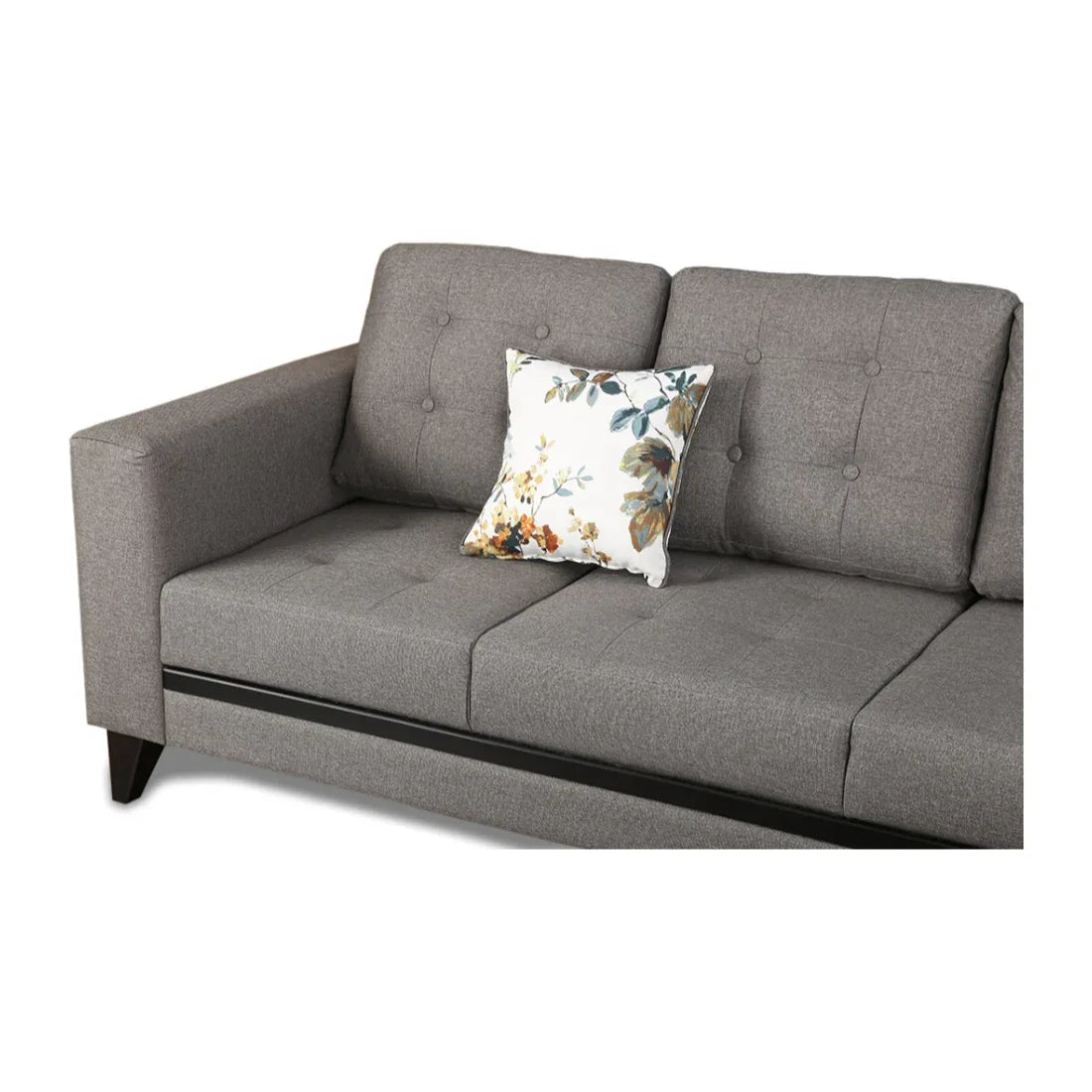 Garcia Fabric 3 Seater Sofa With Left Hand Side Lounger - HomeTown