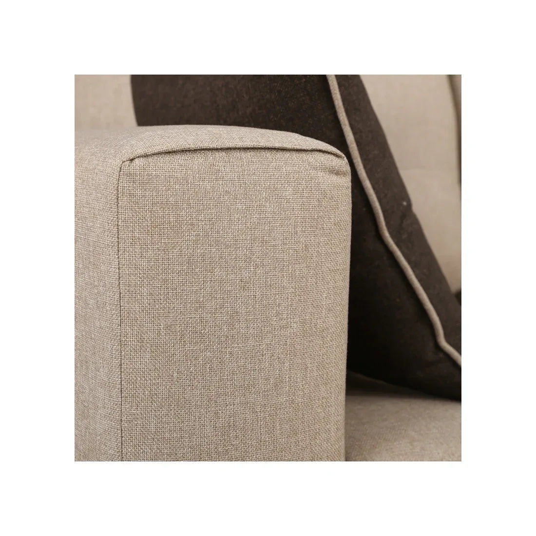 Garcia Fabric 3 Seater Sofa With Left Hand Side Lounger - HomeTown