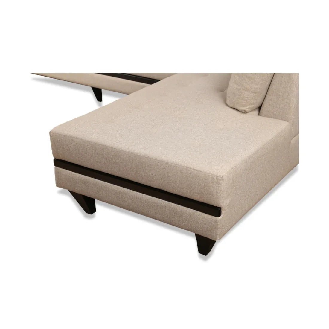 Garcia Fabric 3 Seater Sofa With Left Hand Side Lounger - HomeTown