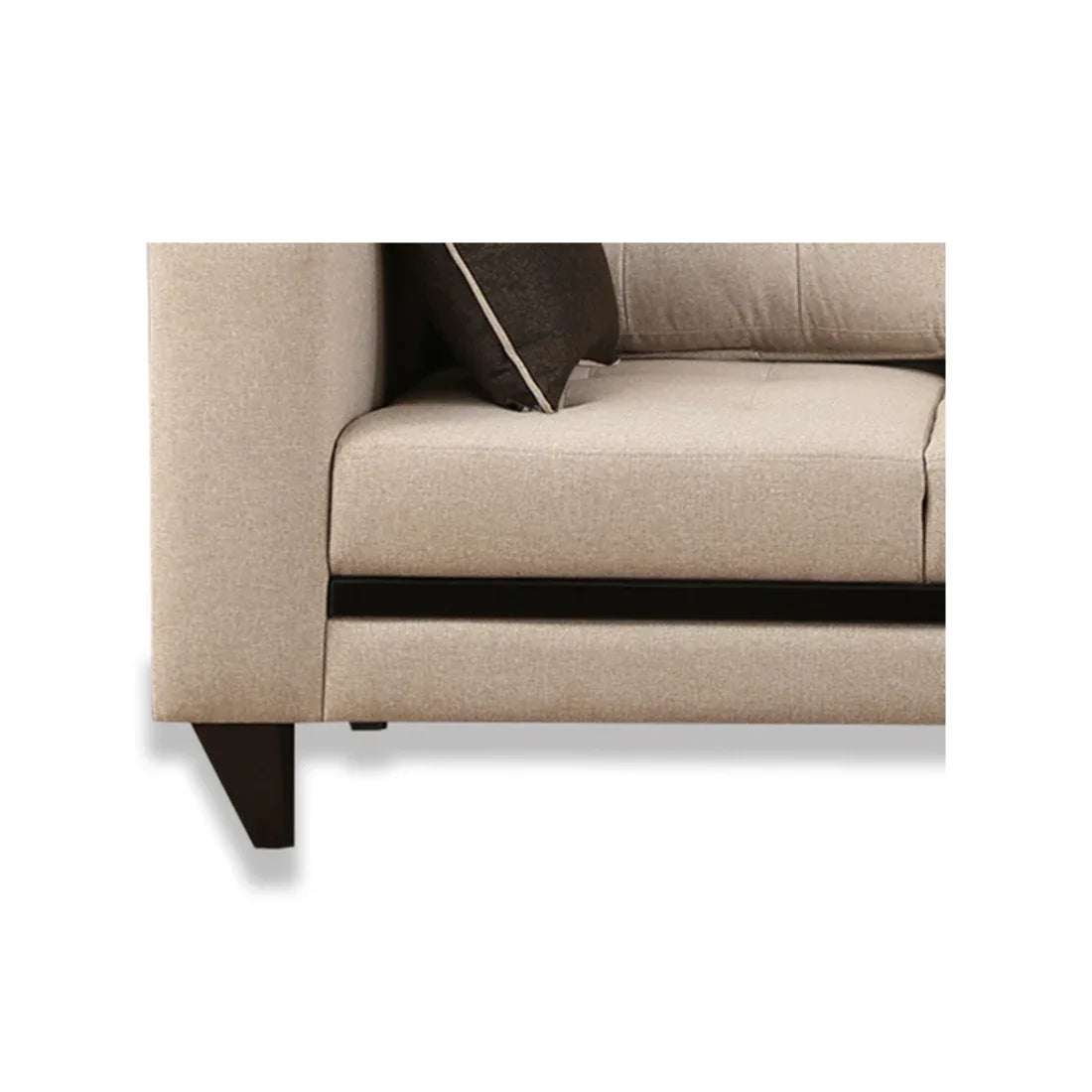 Garcia Fabric 3 Seater Sofa With Left Hand Side Lounger - HomeTown