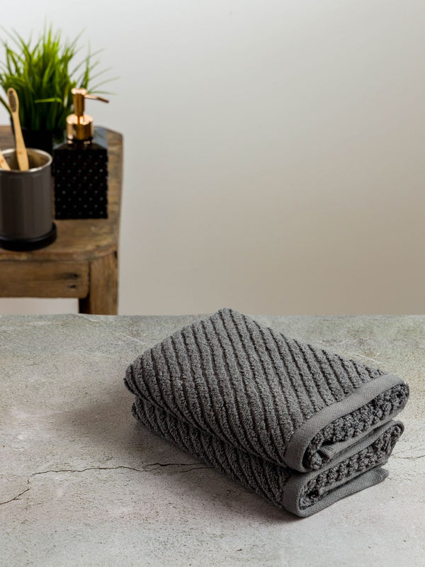 Cross View Sis-Bath Linen Fabric Steel Grey dimensions
