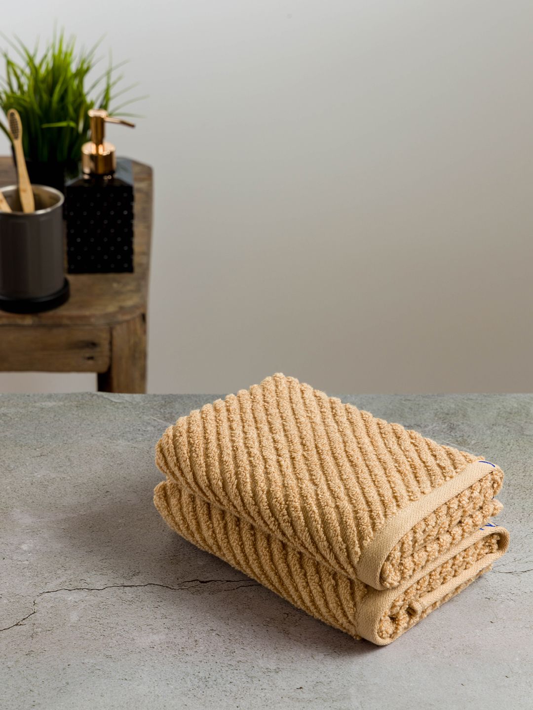 Cross View Sis-Bath Linen Beige