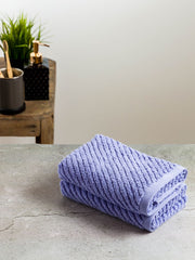 Cross View Bath Linen Fabric Grapemist