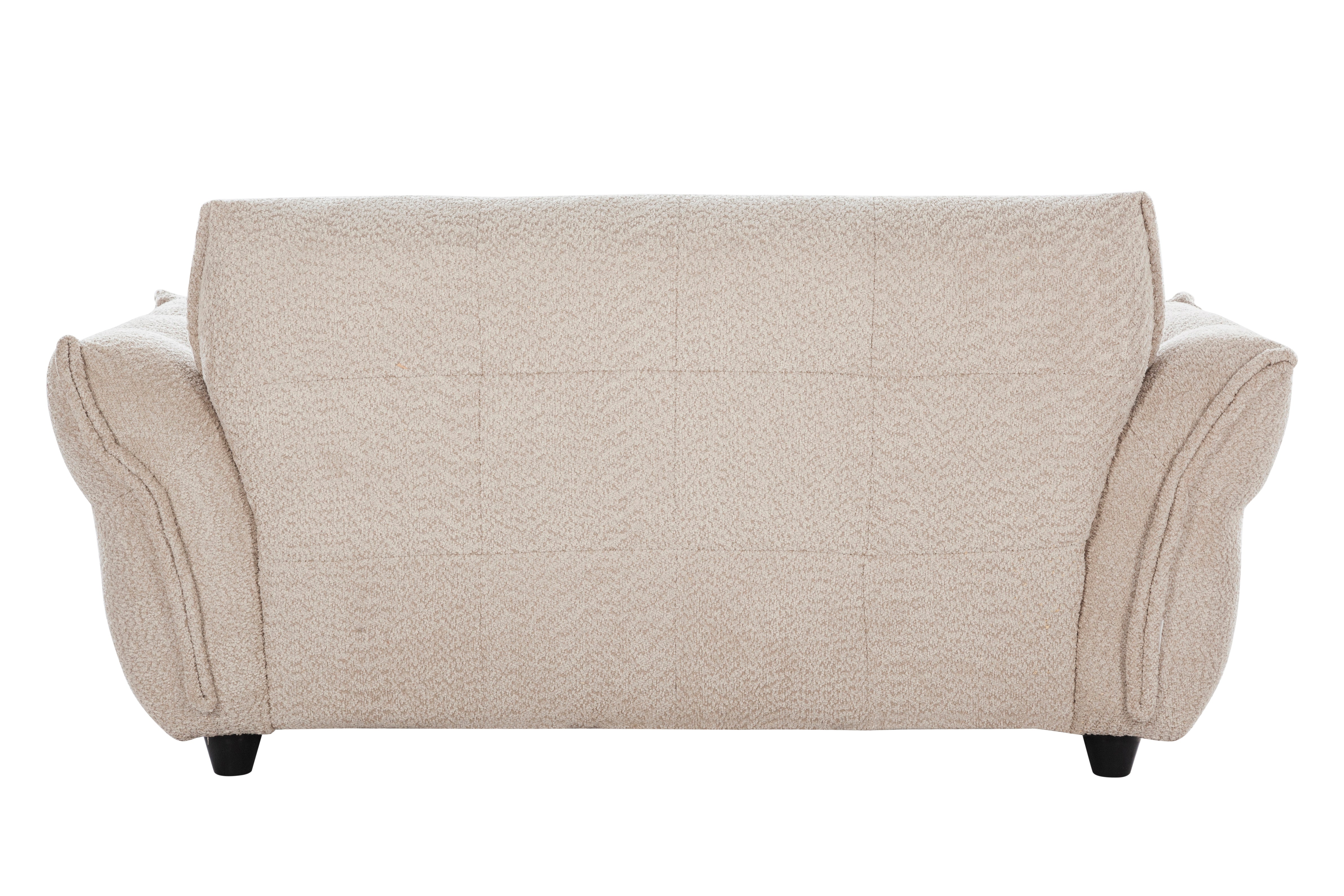 Hazel Fabric 2 Seater Sofa Beige