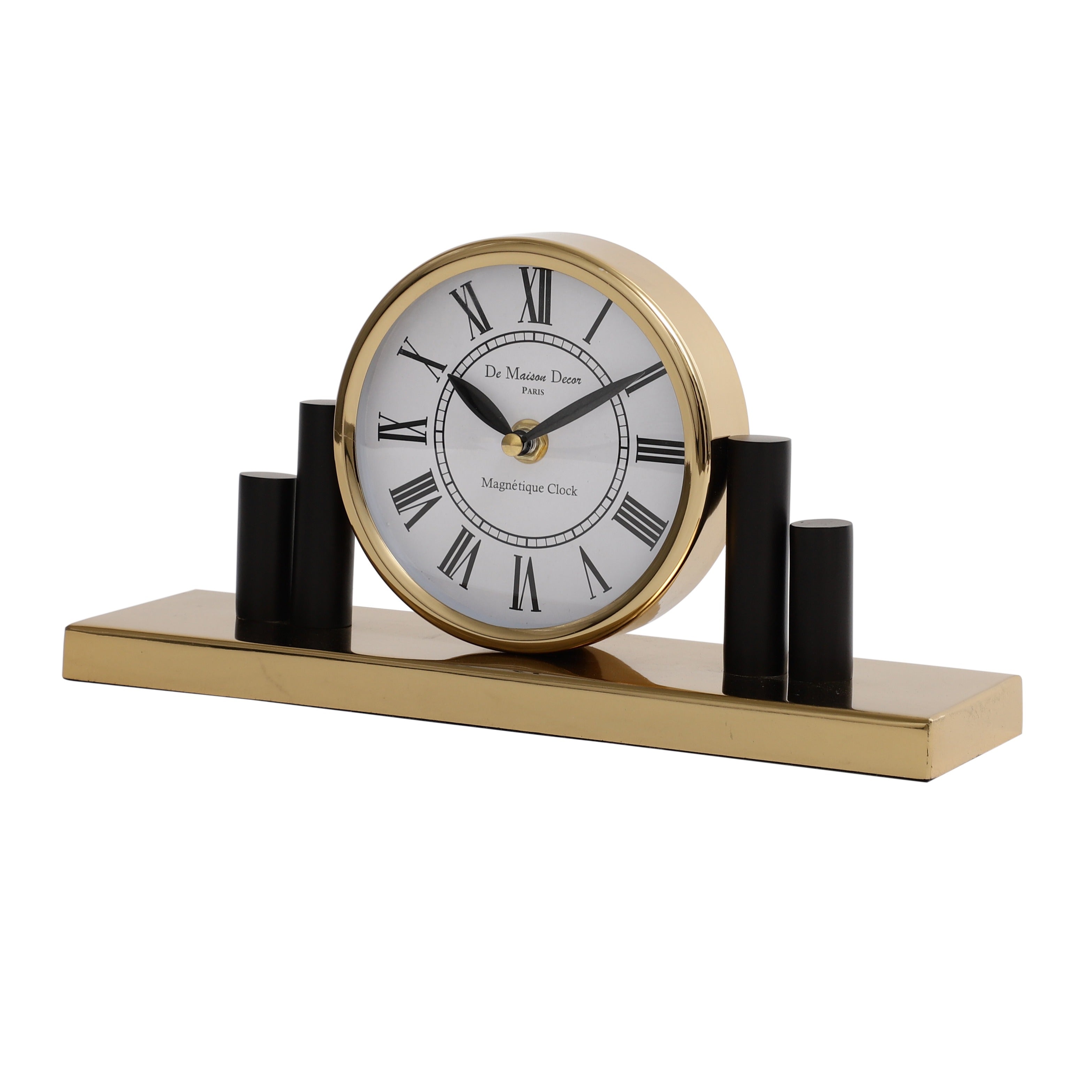 De Massion Harbor Hour Clock in Gold