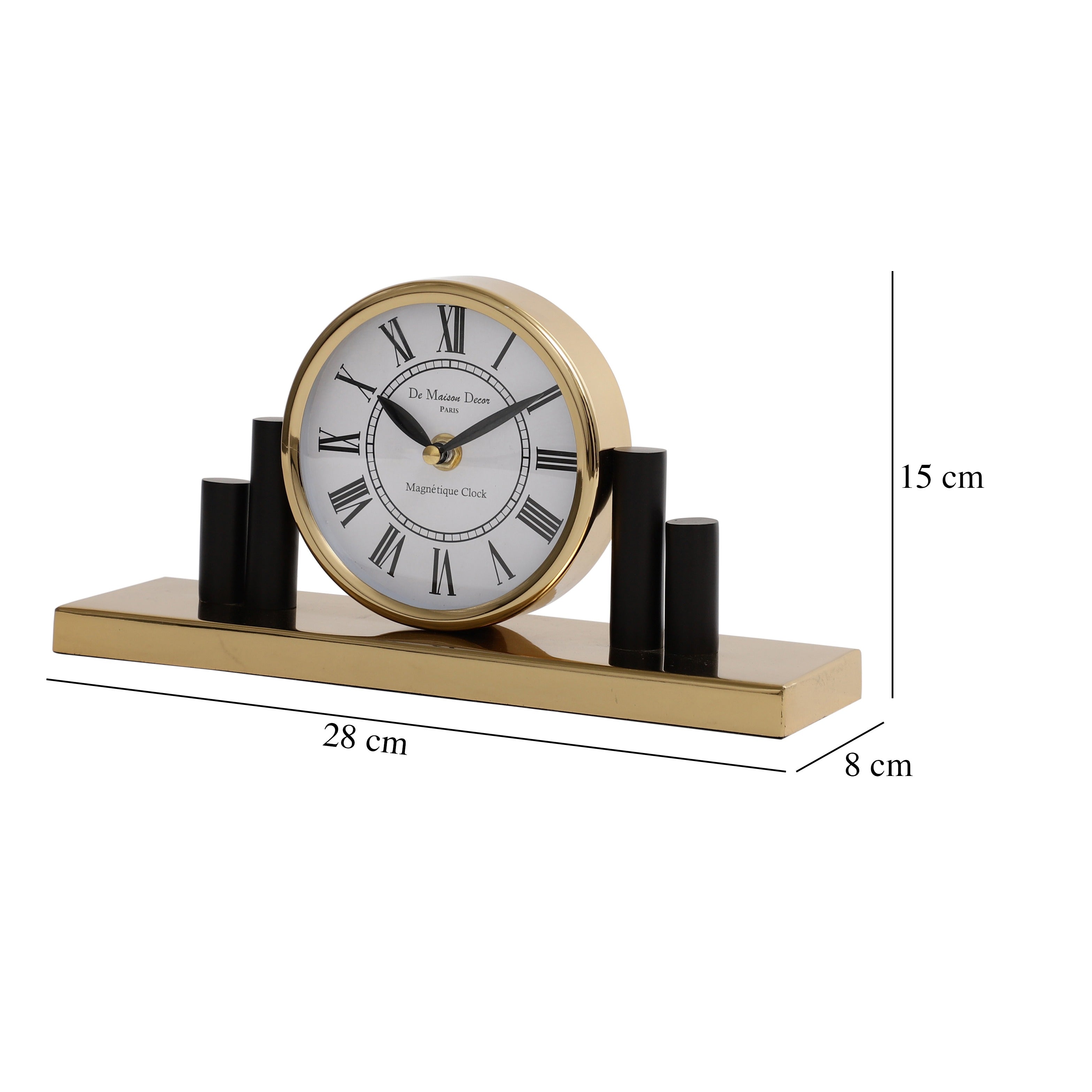 De Massion Harbor Hour Clock in Gold
