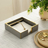 De Massion Opus Leather Napkin Cradle