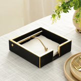 De Massion Opus Leather Napkin Cradle