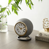 De Massion Assiral Stand Clock in Grey