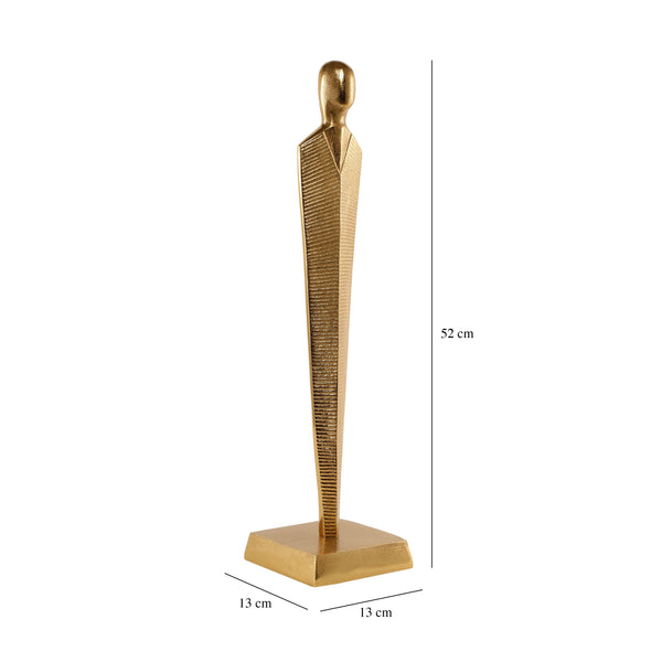 De Massion Pedestal Figurine Gold dimensions