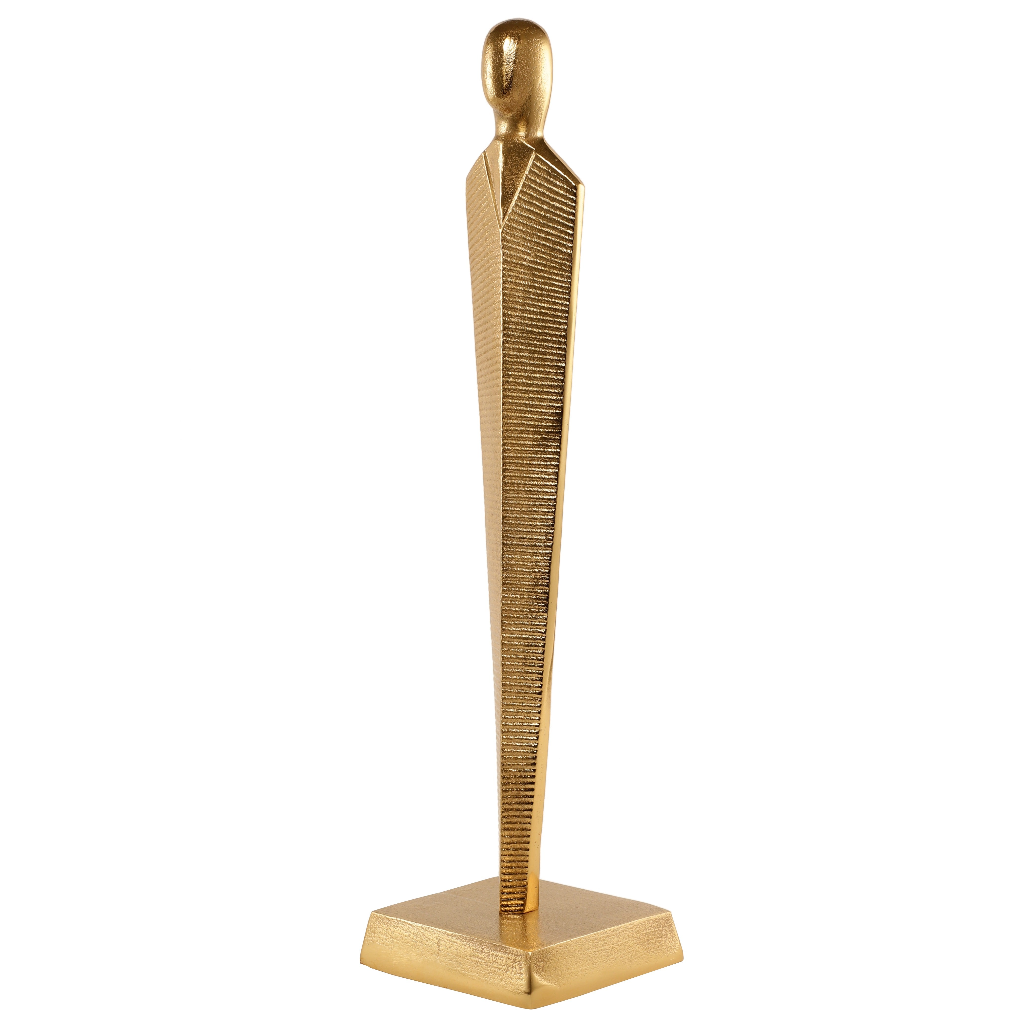 De Massion Pedestal Figurine Gold